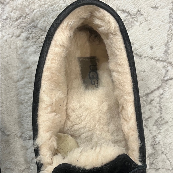 UGG Ansley Women's Black Loafer with Rhinestone Detail - Picture 5 of 10